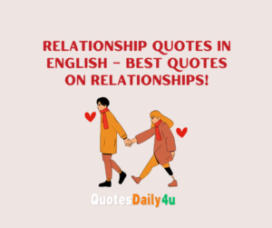 Relationship Quotes in English